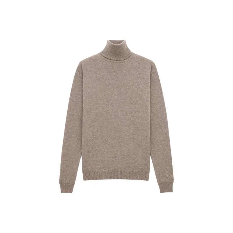 SAINT LAURENT Turtleneck Loose Fit Jumper-0