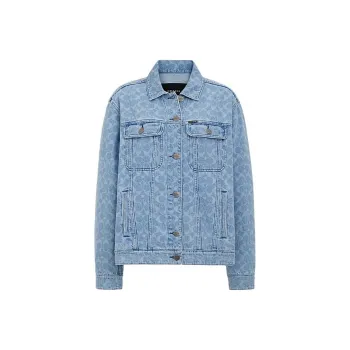 COACH SS24 Jackets Coats Women's Light Wash Color