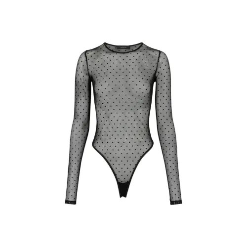 WARDROBE.NYC Bodysuits Women's Black
