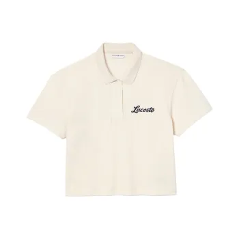 LACOSTE Cotton Polo Top
