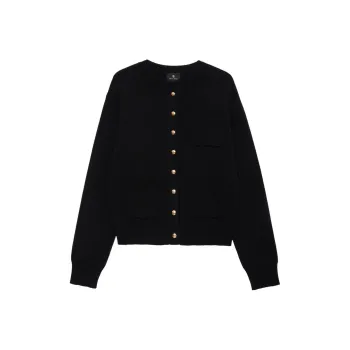 Anine Bing Jameson Crewneck Cardigan