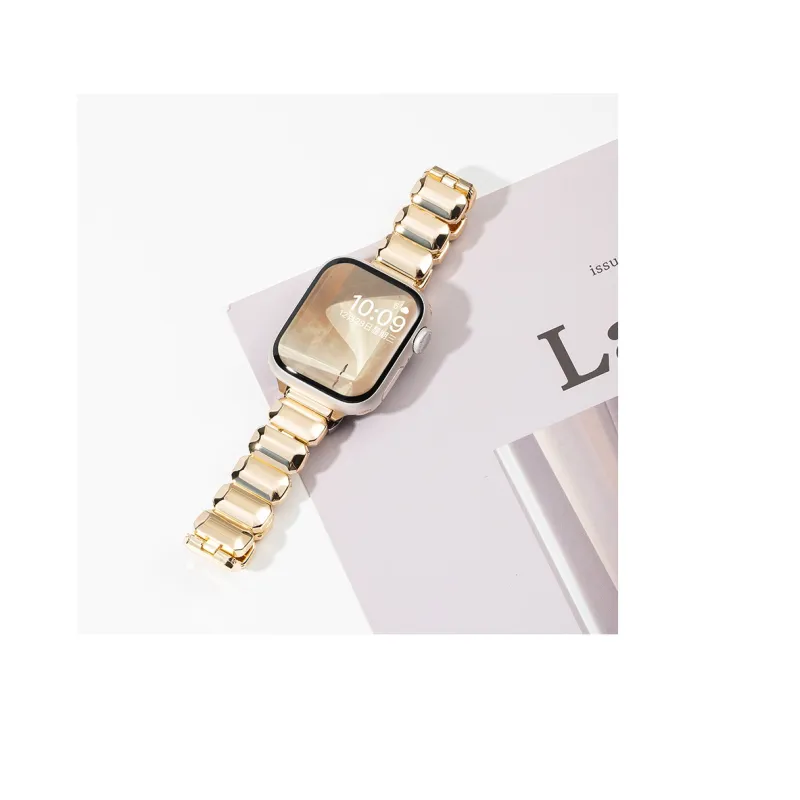 LOVINGCOOL Watch Band Apple Compatibility Metal-15