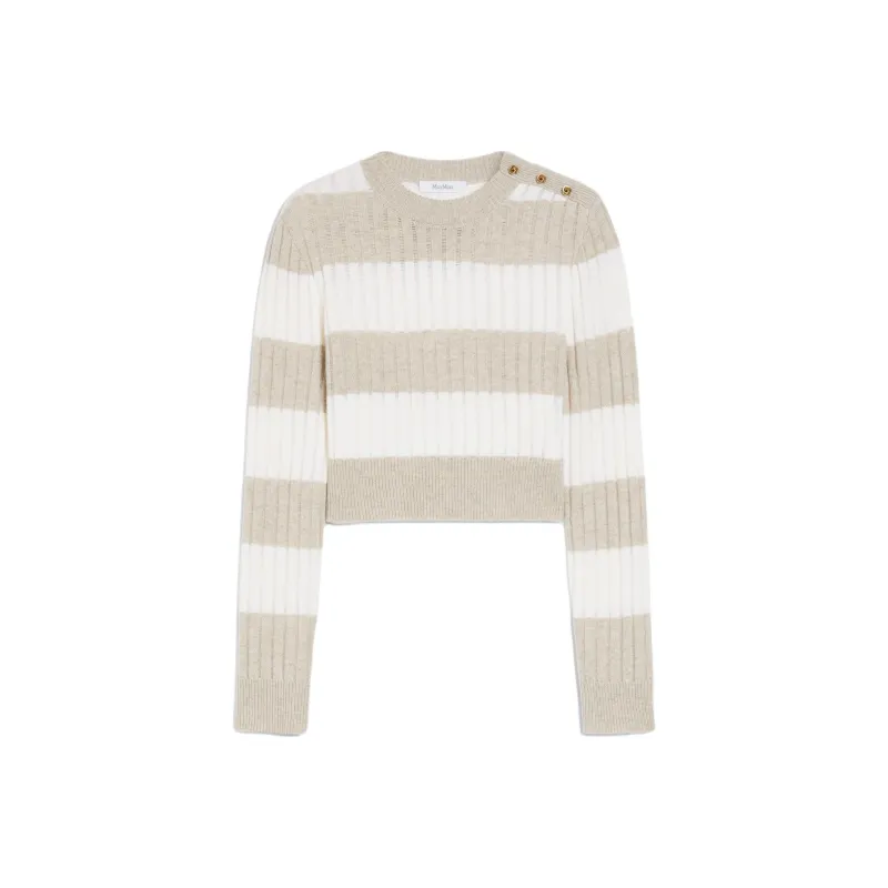 MaxMara Striped Crewneck Jumper-0