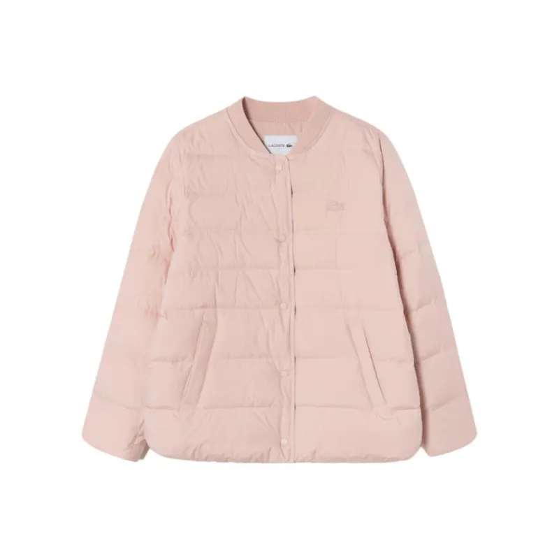 LACOSTE Down Jacket Women's Pink-0
