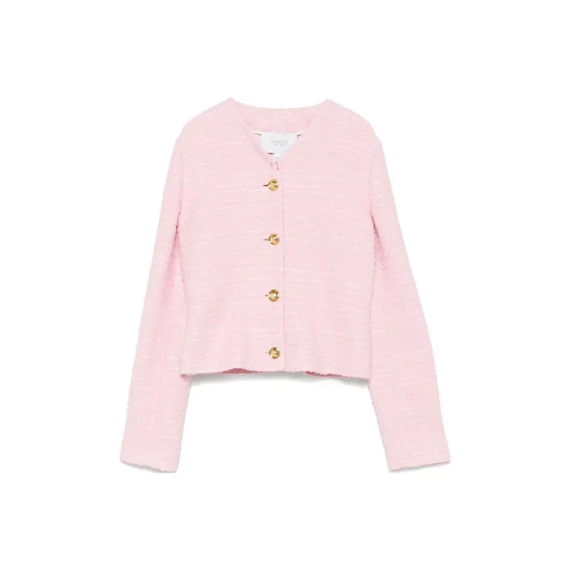 Giambattista Vall Tweed Jacket-0