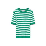 Green and White Stripes 0CH