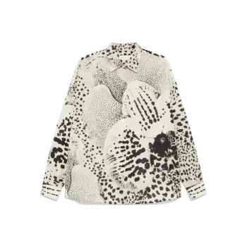DRIES VAN NOTEN All Over Patterned Button Up Shirt