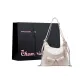 Ecru & Pink & Charm & Shopping Bag