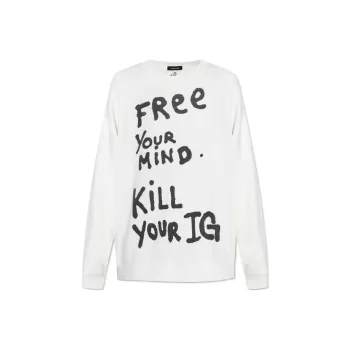 R13 FW23 Sweatshirt Women's White