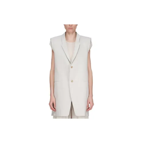 RICK OWENS Hollywood Dirt Tailored Sleeveless Waistcoat