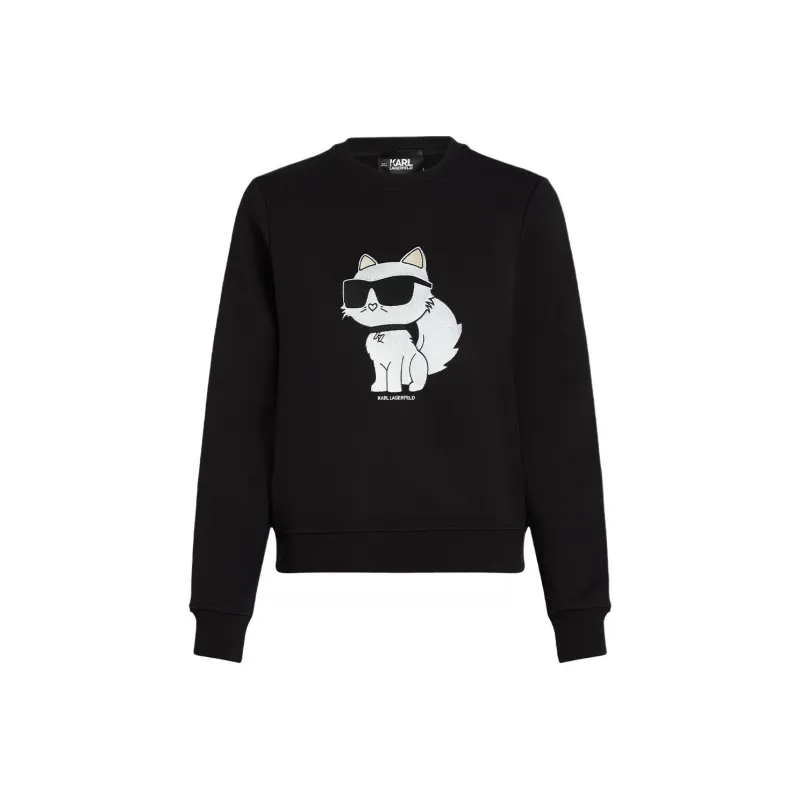 KARL LAGERFELD / Karl Lagerfeld Jeans Ikon Choupette Sweatshirt-0