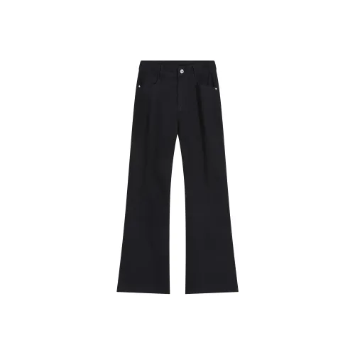 Jeans Cargo Kaki à Taille