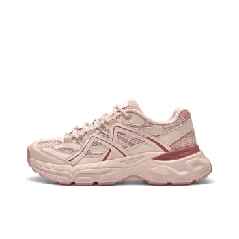 Kappa Back to Back Anti Slip Wear Resistant Low Top Chunky Sneakers Women's Pink