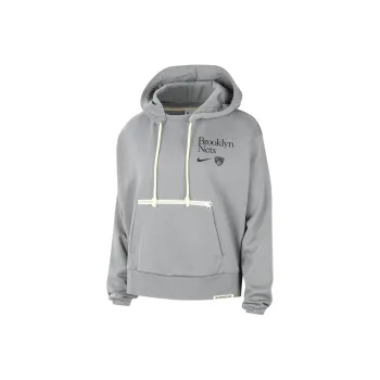 Nike Brooklyn Nets Standard Issue Women's Nike Dri FIT Nba Pullover Hoodie