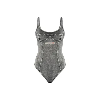 DIESEL Ufby-Denim-Cami Sleeveless Bodysuit