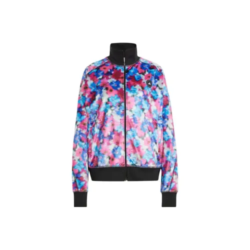Adidas Stella McCartney Jackets Coats Women's Signal Cyan/Real Pink/Transparent Agate