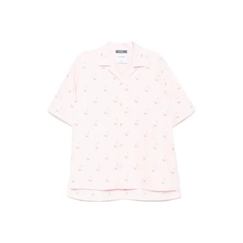 MOSCHINO Logo Embroidered Shirt