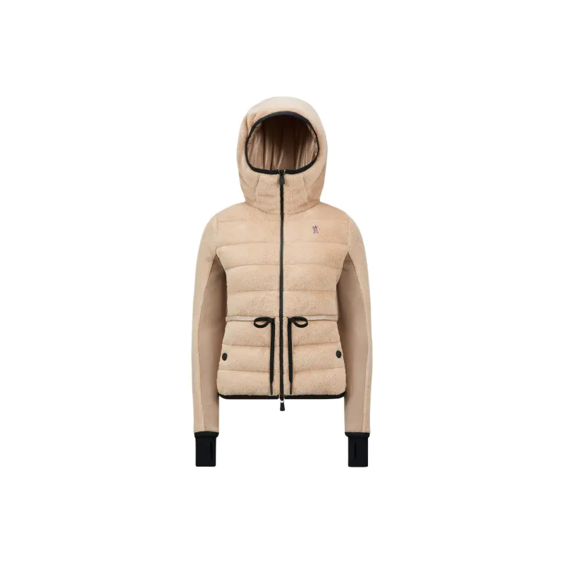 Moncler Grenoble Down Jacket Women's Light Brown-0