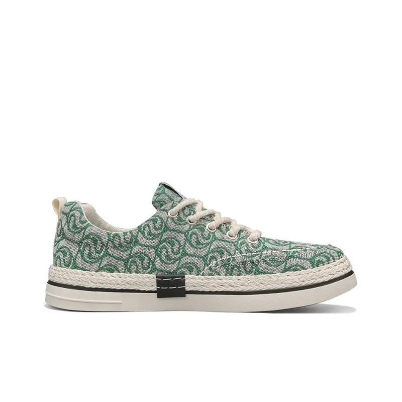 RENBEN Breathable And Lightweight Low Top Canvas Shoes Men's-1