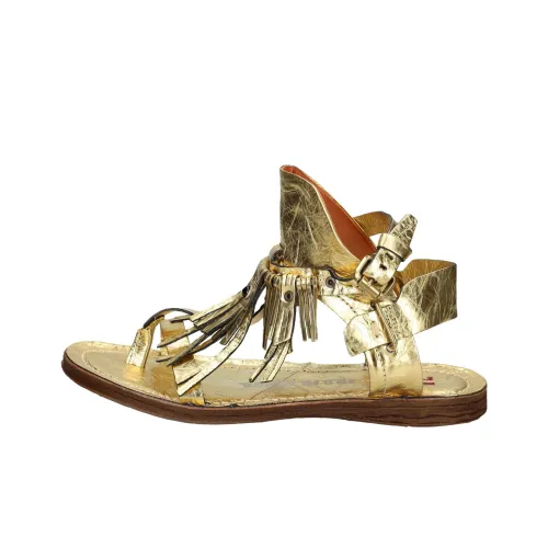 AirStep OTTON One Strap Sandals Women's Gold