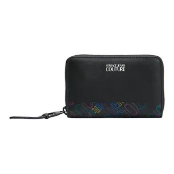 VERSACE JEANS COUTURE Leather Wallet Regular Men's Black