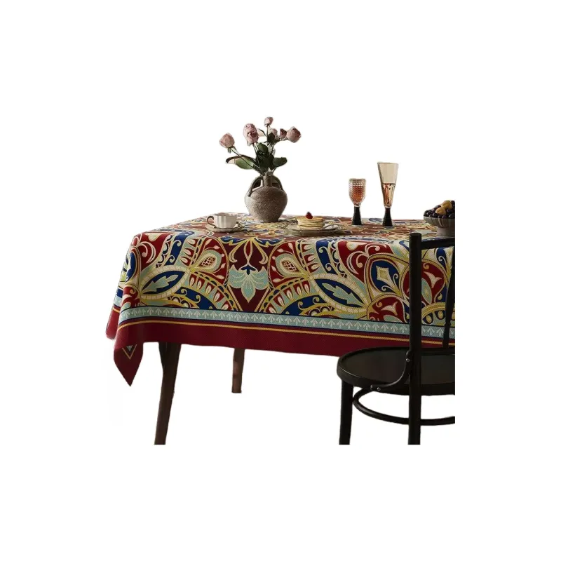 Spinning autumn pie Tablecloths / Table Mats-6