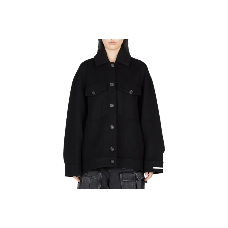 SportMax Buttoned Long Sleeved Jacket-0