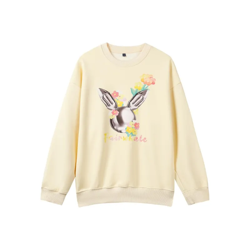 FAIRWHALE Sweatshirt Women's Apricot-0