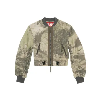 DIESEL G Noak N1 Planet print Bomber Jacket