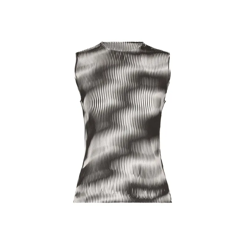ISSEY MIYAKE Sway Pleats Tank Top-0