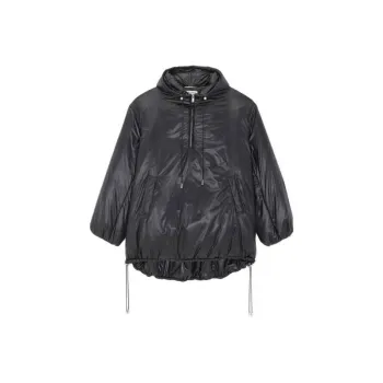 SAINT LAURENT Half Zip Hooded Jacket