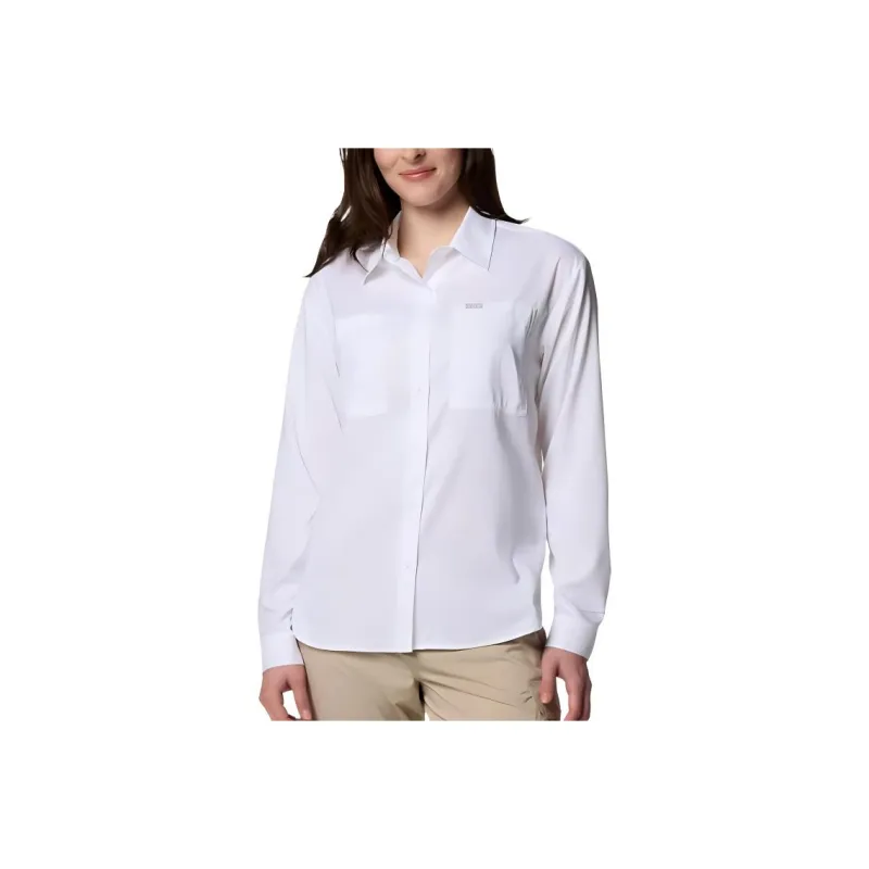 Columbia Silver Ridge Shirt Women's White-0