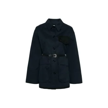 Dorothee Schumacher Belted Cotton Shirt Jacket