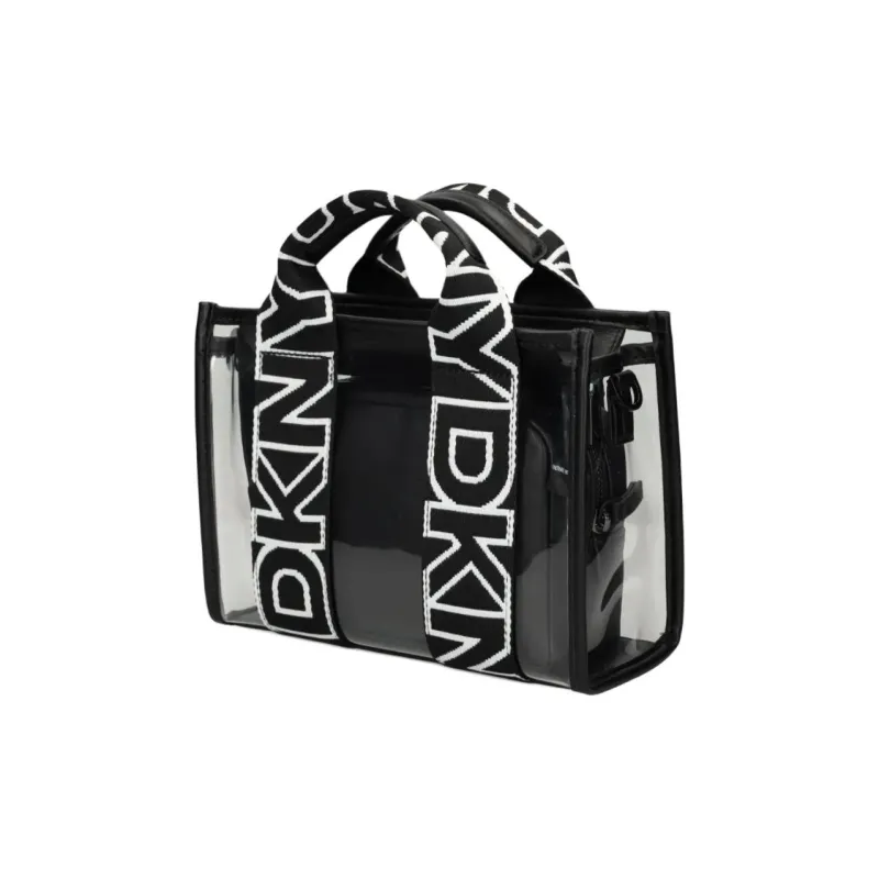 DKNY Logo jacquard Tote Bag-3