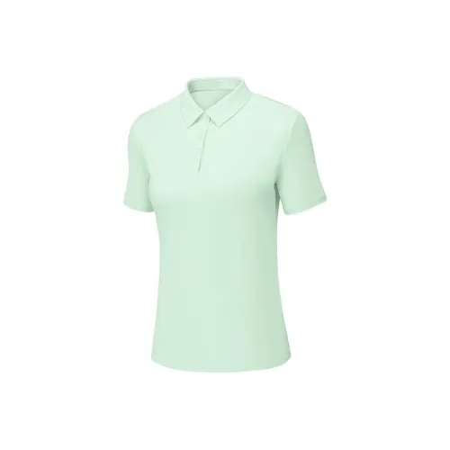 Skechers SS25 Polo Shirt Women's Light Aqua Green