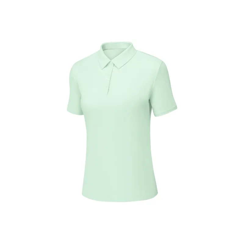 Skechers SS25 Polo Shirt Women's Light Aqua Green-0