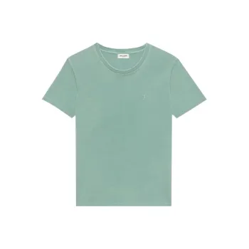 SAINT LAURENT T Shirt Women's Light Green