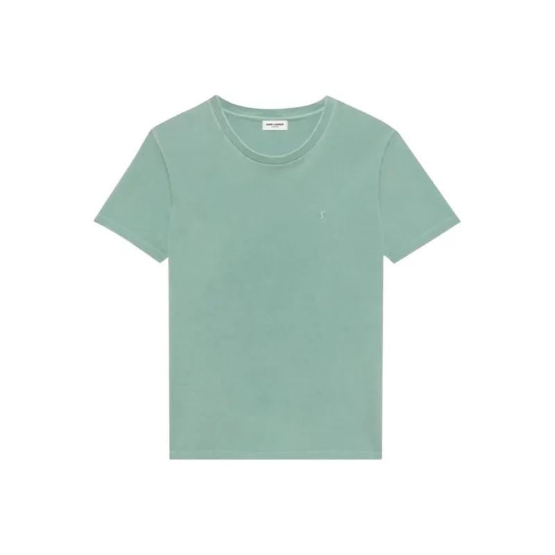 SAINT LAURENT T Shirt Women's Light Green-0