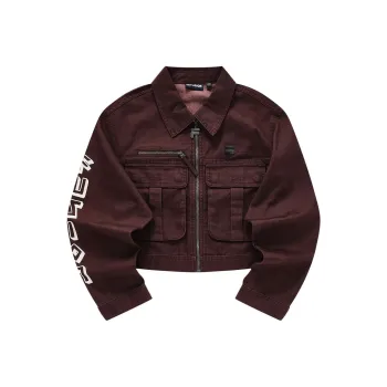 FILA FUSION WORKWEAR Jacket Women's Red Maple Brown