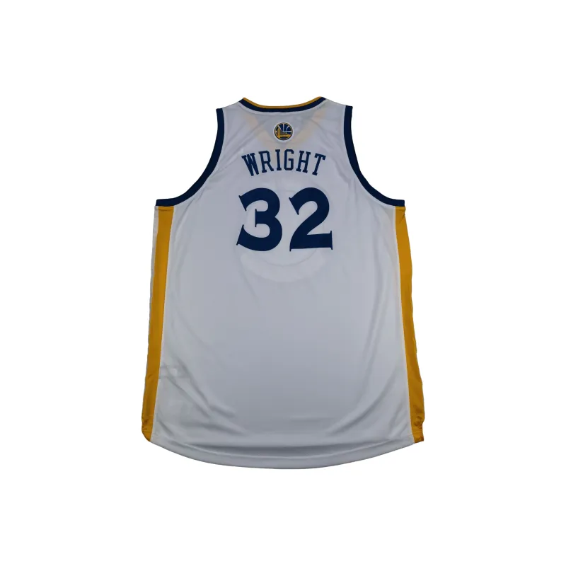 Adidas x NBA Golden State Warriors SWINGMAN Fan Edition Basketball Jersey Unisex White-1