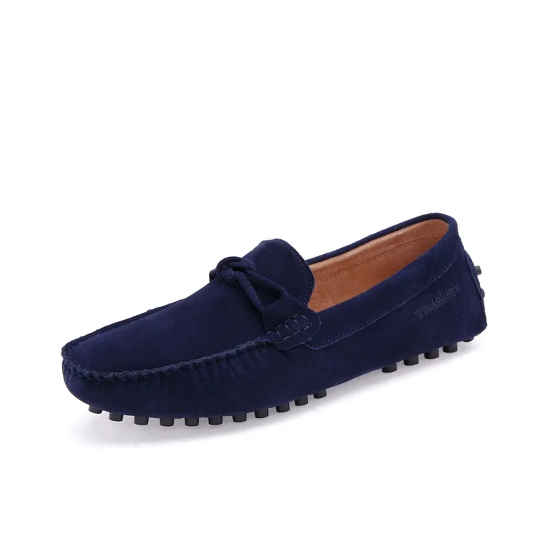 Eminu Gommino Loafers Men Black-6