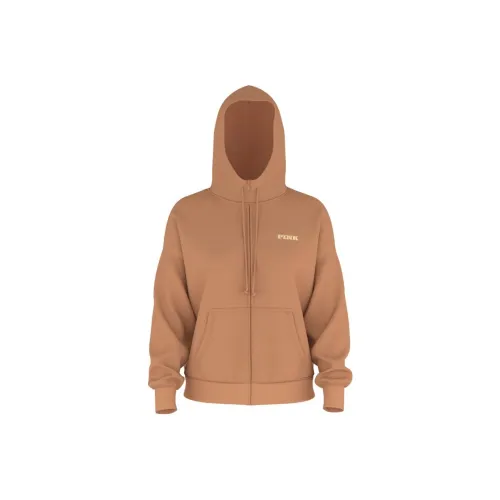 Victoria's Secret PINK Ivy Fleece Campus Full-Zip Hoodie/Toffee Sweatshirt Women's Toffee