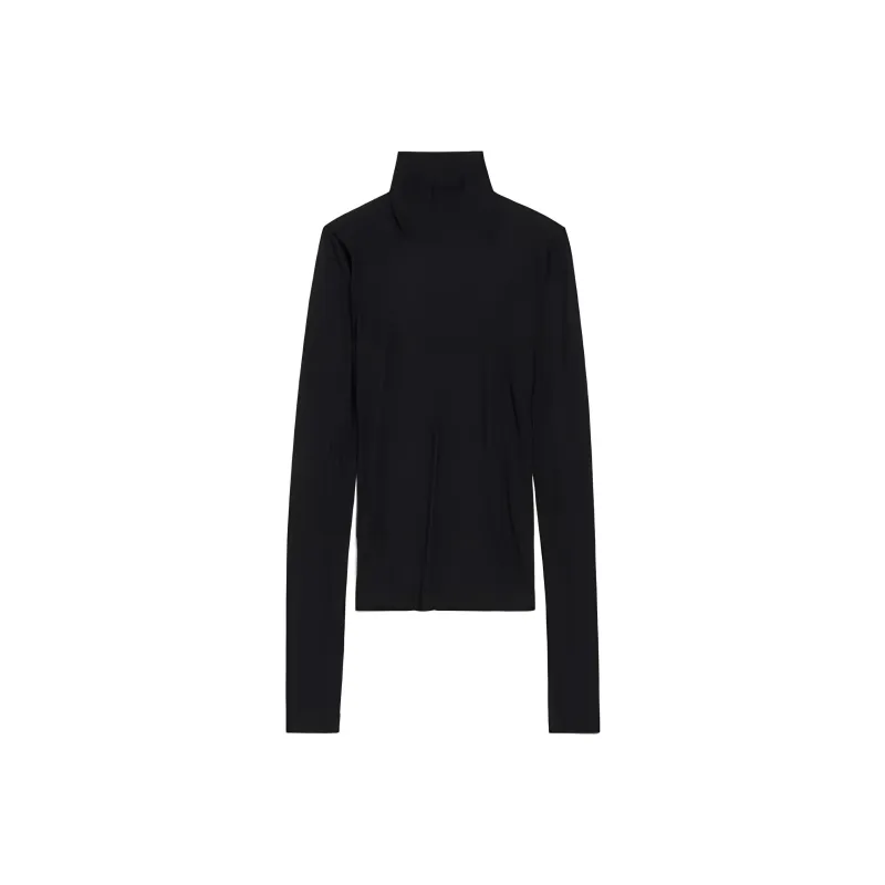 Balenciaga Bb Garderobe Fitted Turtleneck Sweater-0