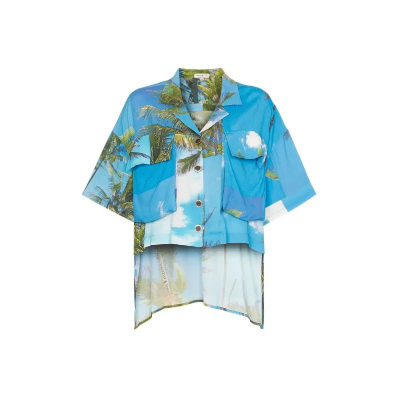 NATASHA ZINKO Shirt Women's Blue-0