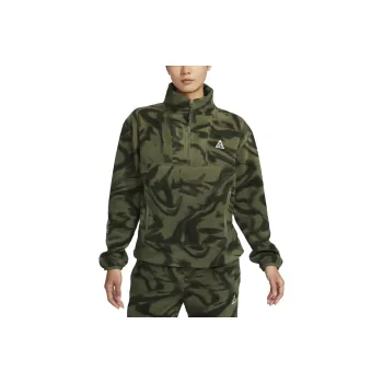 Nike ACG 'WOLF TREE' Sweatshirt Women's Medium Olive Green