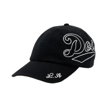 Deus Ex Machina Cotton Baseball Caps Unisex Black