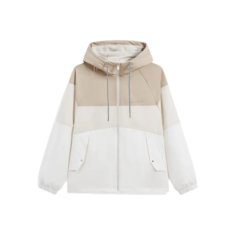 XTEP Jackets & Coats Women's Light Yellow/Tofu Skin/Raw White-0