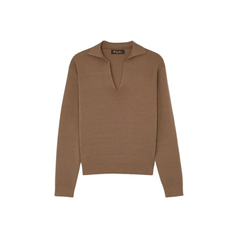 Loro Piana Polo Shirt Women's Brown-0