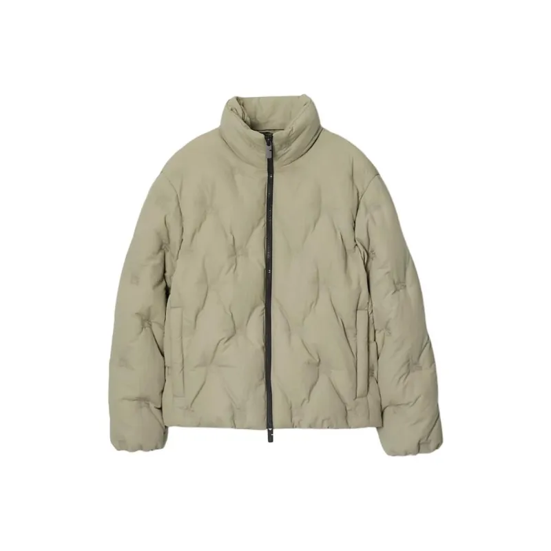 Burberry Zip Up Quilted Down Jacket-0