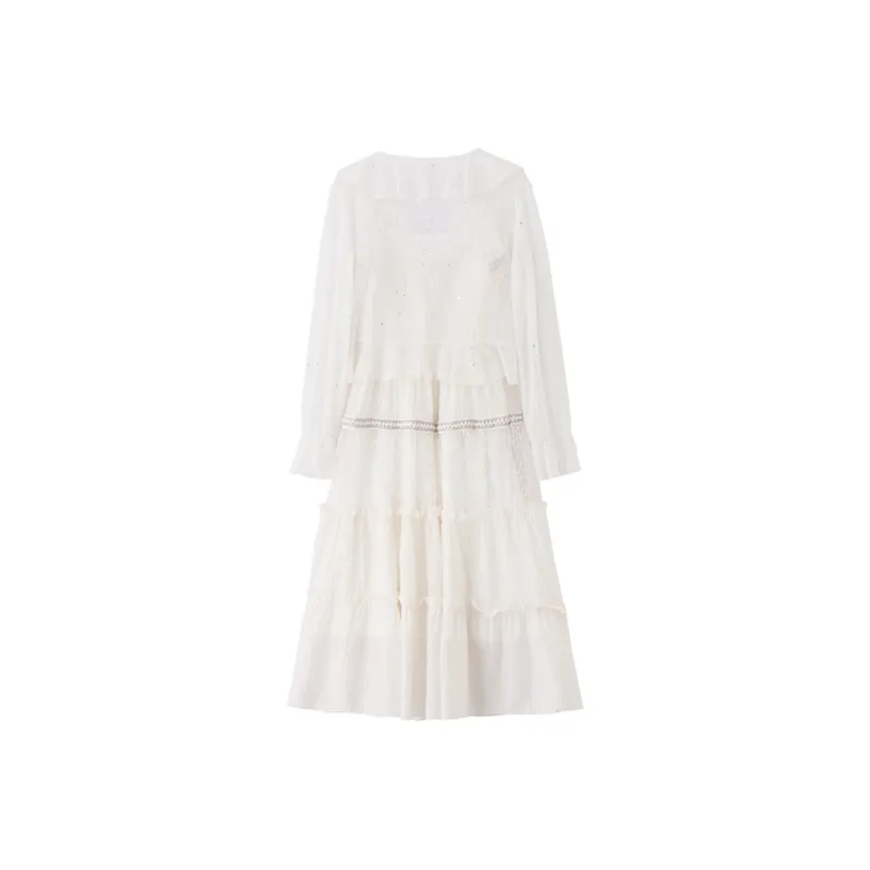 Aoaifu Two Piece Skirt Sets Women's Image Color-1